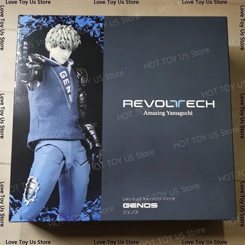 Kaiyodo Revoltech Amazing Yamaguchi One Punch Man Genos Action Figure Model Toys