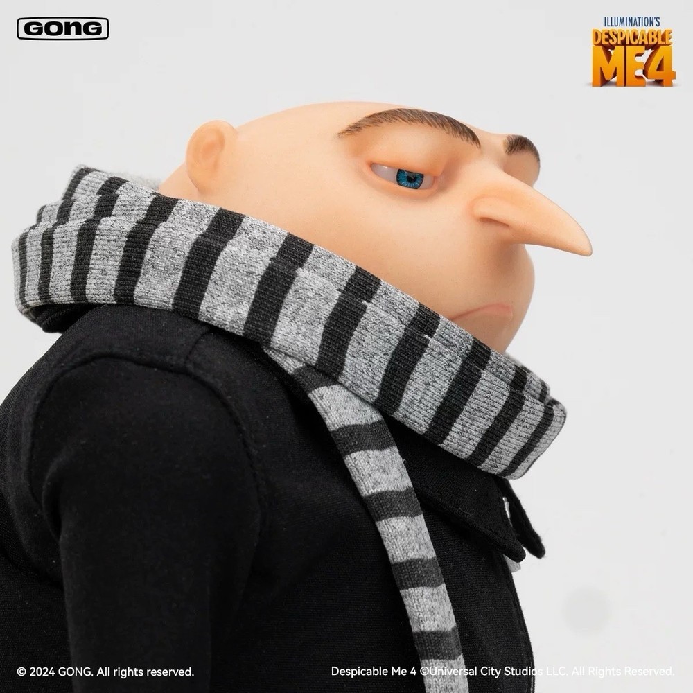 GONG X Despicable Me 4 Gru 1/8 Collection Model Toys Action Figure
