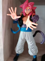 Gogeta SSJ4 Style Action Figurine DBZ Character Tabletop Collection Toy Gift