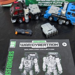 Transformers Kingdom War for Cybertron Golden Disk Puffer & Road Ranger Lot