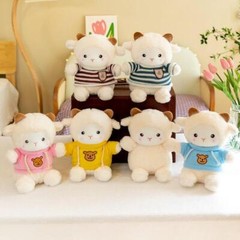 1pc.20cm. PP Cotton Cartoon Plush Sheep Soft Toys Stuffed Animal Sheep Dolls