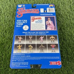 LJN WWE Superstars Series 2 Jesse The Body Ventura Blue Card Variant By Mattel