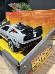 Back to the Future Time Machine Jada Toys Hollywood Rides Time Machine Vehicle