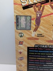 1999 Mattel NBA Super Stars Larry Bird Celtics Figure w Upper Deck Card Sealed