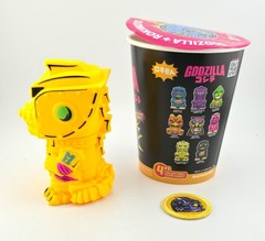 Rokimoto Godzilla Black Light Mecha Godzilla Super 1/48 Rare Figure Patch Cup