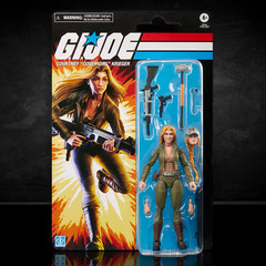 G.I. Joe Classified Series Retro Cardback Courtney “Cover Girl” Krieger 6-Inch