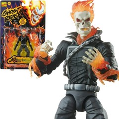 Hasbro Marvel Legends Retro Collection Ghost Rider Action Figure In Hand