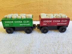 Thomas & Friends Wooden Railway China Clay Cars