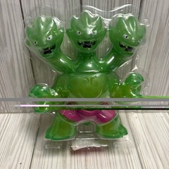 Heroes of Goo Jit Zu Ultra Rare HYDRA Moose Figure Green Three Heads No Package