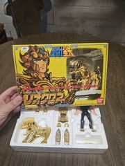 Vtg Bandai Saint Seiya Leo Aiolia Gold Cloth Saint Cloth Figure Missing Tail