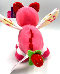 Adopt Me Strawberry Shortcake Bat Dragon Plush Toy 8 inch NWT Uplift Games