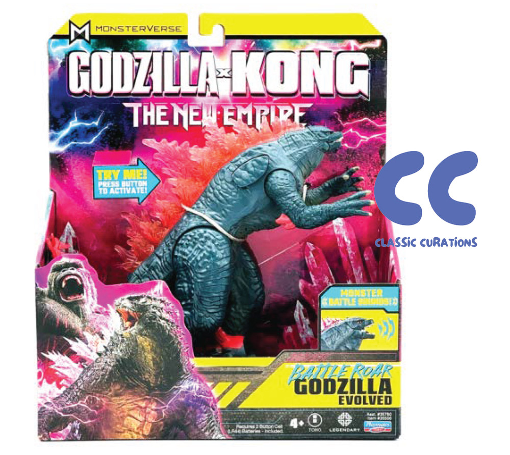 Godzilla X Kong The New Empire Battle Roar Godzilla Monster Battle Sounds Figure