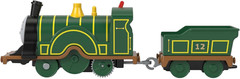 Thomas & Friends Motorized Emily Train Engine w/ Tender Battery Powered