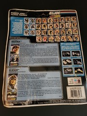 Hasbro G.I. Joe Battle Force 2000 Maverick & Blocker w/ Helmet, Pistol 1987