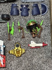 Vintage 1980’s GI Hasbro Mixed Parts Lot Sold As-is.