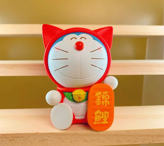 Doraemon Full of Fortune Lucky Cat Series Blind Box Confirmed Figure Toy Gift！