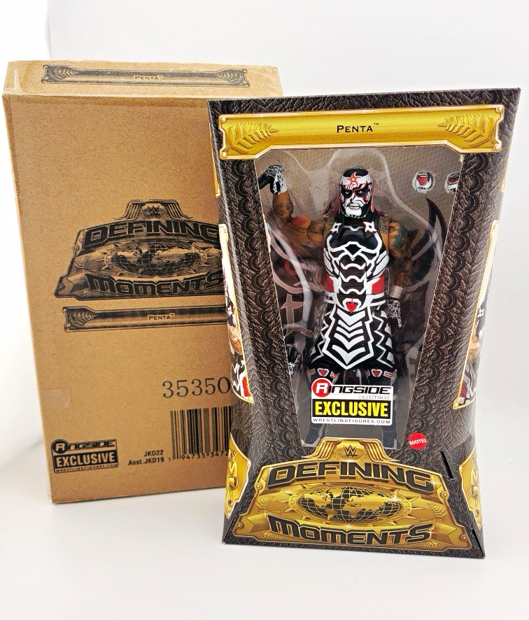 Mattel Defining Moments WWE Penta Ringside Exclusive w/ Extra Hands