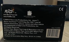 Mezco Toyz Friday the 13th Jason Voorhees Figure Mask Axe Machete 2007