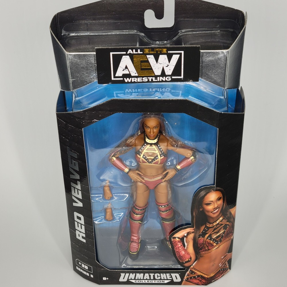AEW Unmatched Collection Series 5 #38 Red Violet Action Figure by Jazwares – New