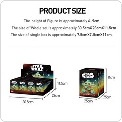 POP MART Star Wars Grogu Tiny But Mighty Series Figures,Collectible Holiday
