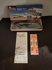 1955 Douglas DC 3 MONOGRAM Model Kit MIB NEW Unbuilt