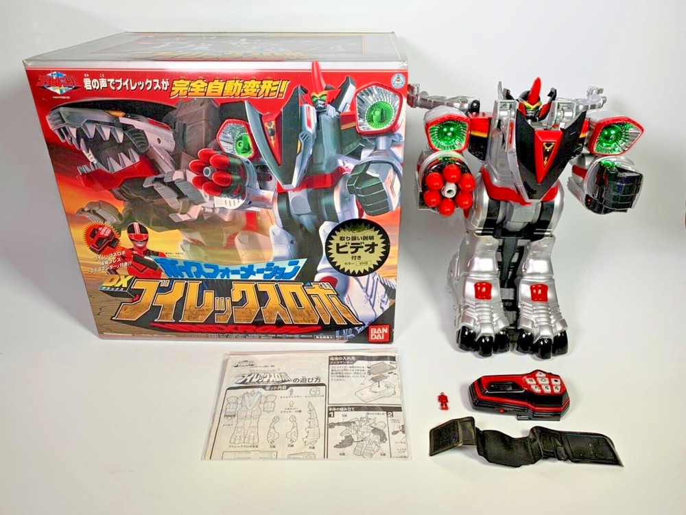 Power Rangers Mirai Sentai Time Ranger Time force DX V Rex Megazord Transform