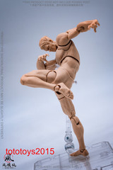 US Wind Toys 1/12 Flexible Man Jointed 6″ Male Action Figure Head Body Model Toy