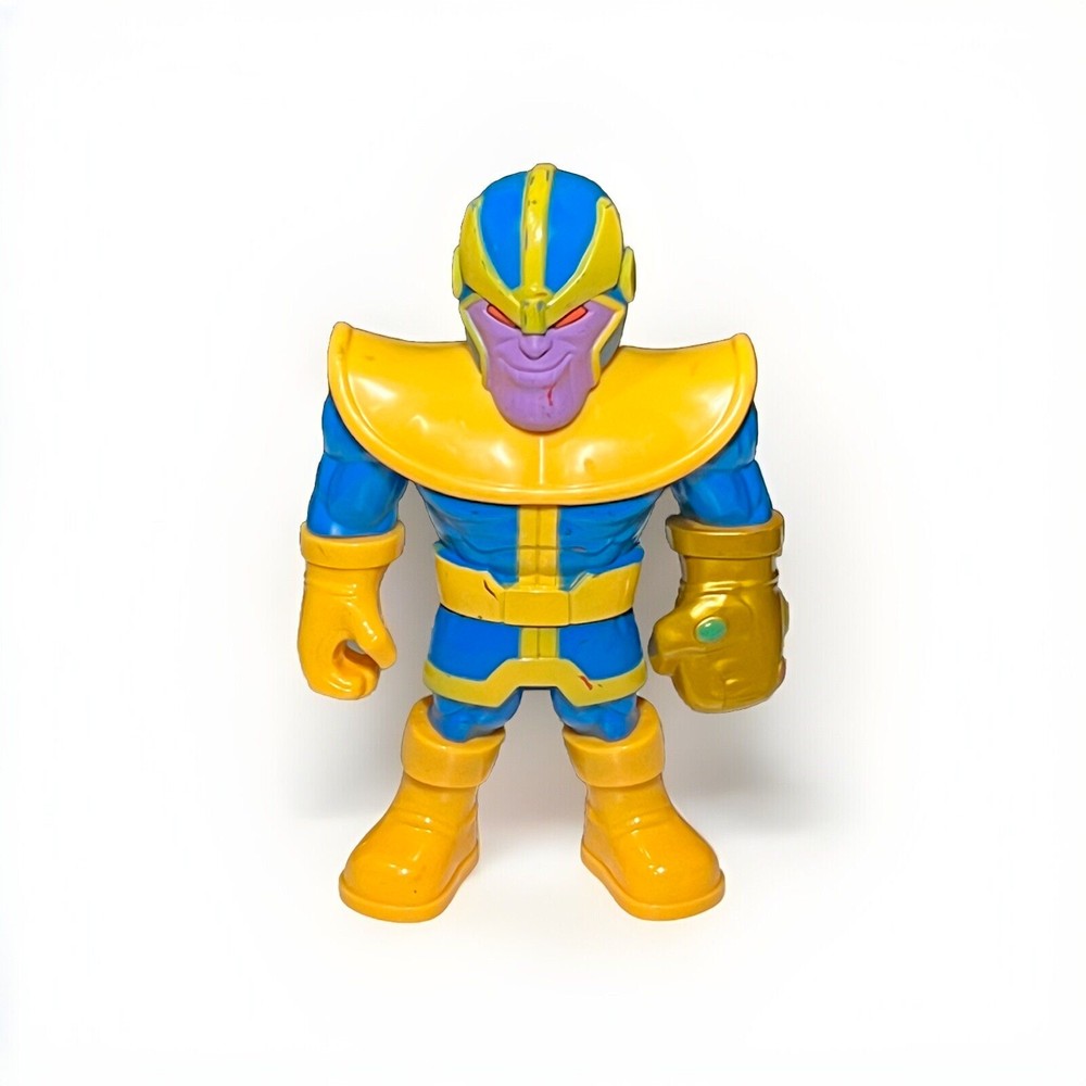 10″ Thanos Marvel Super Hero Adventures Mega Mighties Avengers Action Figure Toy