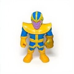 10″ Thanos Marvel Super Hero Adventures Mega Mighties Avengers Action Figure Toy