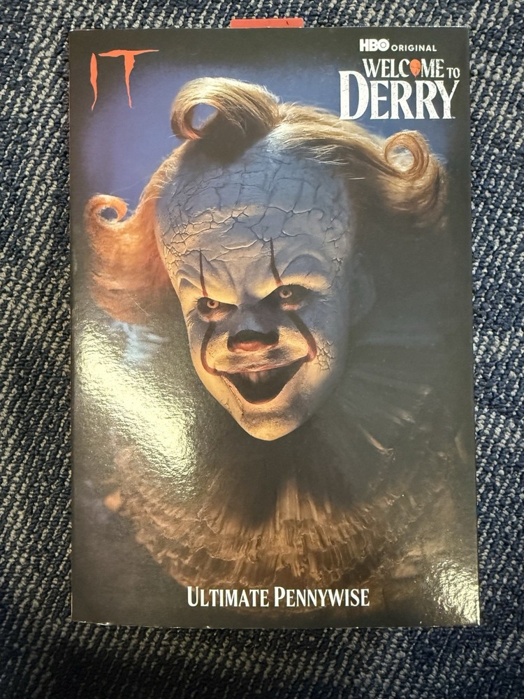 NECA HBO ORIGINAL WELCOME TO DERRY ULTIMATE PENNYWISE 7″ ACTION FIGURE