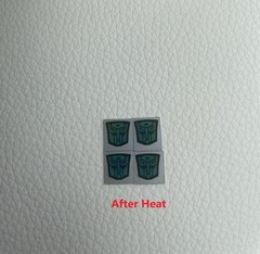 Transformers G1 Autobots Rub Sign Stickers Symbol Logo Sign 4 pcs free shipping