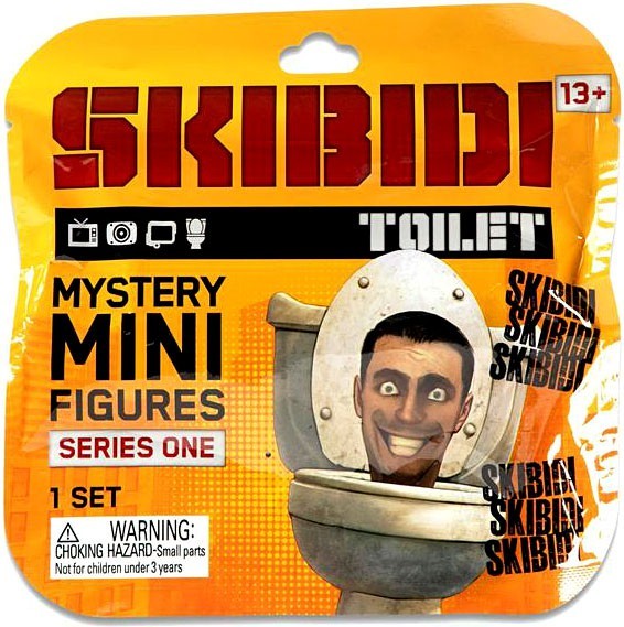 Skibidi Toilet Mini Figure 2.5-Inch Pack [1 RANDOM Character]