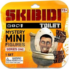 Skibidi Toilet Mini Figure 2.5-Inch Pack [1 RANDOM Character]