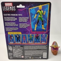 Electro Marvel Spider-Man Legends Series Francine Frye Retro Action Figure 2025