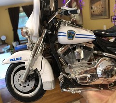 1/6 , GI Joe Metropolitan POLICE HARLEY-DAVIDSON ELECTRA GLIDE MOTORCYCLE