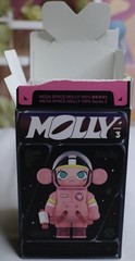 Pop Mart Mega Space Molly 100 Series 3 Peach 2016 Opened To Identify