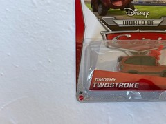 DISNEY WORLD OF CARS RACING SPORTS NETWORK TIMOTHY TWOSTROKE #1/8