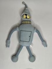 FUTURAMA Bender Robot Plush Toy Factory 2014 Matt Groening 19″ Stuffed