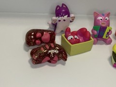 Lost Kitties Collectible Toy Figures Lot Of 7 Cat Figures