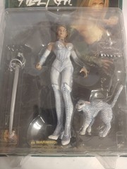 Vintage Alley Cat White Action Figures Action Toys Alley Baggett MOC 1999 NEW!