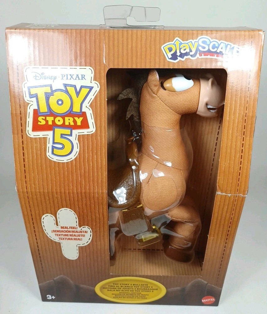 Disney Pixar Toy Story 5 Bullseye Ragdoll Figure Playscale New w Box