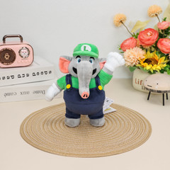 3X Elephant Mario Luigi Blue Toad Super Mario Bros Wonder Plush Toy Stuffed 8″