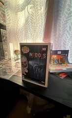 Funko Pop! Movies Insidious The Last Key Key Demon #1459 + Lin Shaye Auto