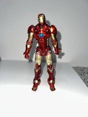 Sentinel RE:EDIT Iron Man Poseable Action Figure Red Armor COMPLETE!!🔥🔥