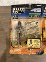 1:18 BBI Elite Force U.S Army Black Hawk Helicopter Pilot Crew Figure 4pc Lot