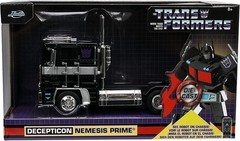 Jada Toys Transformers G1 1:24 Nemesis Prime Die-cast Car, Toys for Kids and…