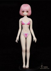 LDDOLL 22S 1/6 Seamless Silicone Female Body Fit 12″ Figure OB AZ CG Head Doll