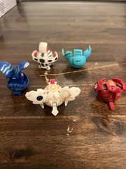 Bakugan Battle Brawlers Lot of 5 B1 Bakugan+Pearl Bakugans