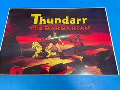 THUNDARR THE BARBARIAN RETRO 80s CARTOON POSTER PIN UP BRAND NEW.