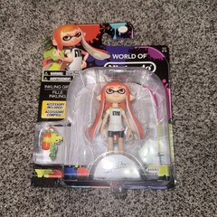 New World Of Nintendo Splatoon Orange Inkling Girl figure 2017 Jakks